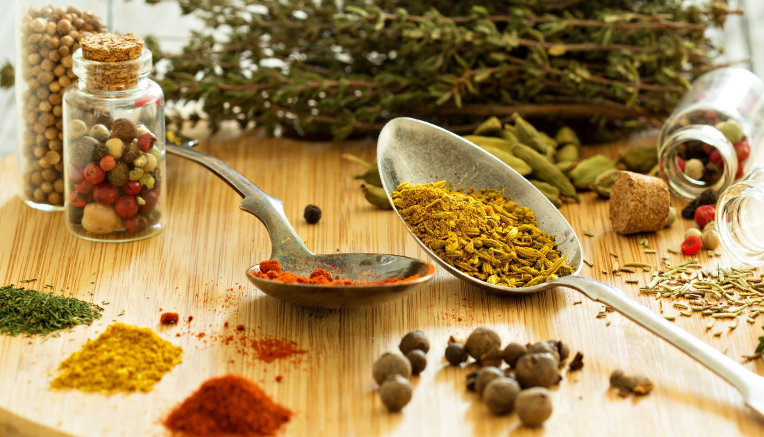 Culinary Herbs and Spices with Polyphenols - Enhancing Gut Health