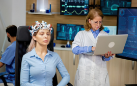 EEG monitoring for cybersickness, cybersickness detection, EEG and virtual reality, virtual reality motion sickness, real-time cybersickness monitoring, electroencephalography, cybersickness symptoms, brain wave activity, vergence-accommodation conflict, VR-related sickness, EEG brain signals, augmented reality health, virtual reality healthcare, neurological monitoring, immersive technology research, digital health, neurological monitoring, Simulator Sickness Questionnaire, frontal lobe, occipital lobe, immersive technology